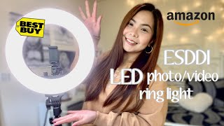 #ESDDIringlight #AMAZONringlight The best ring light | ESDDI LED photo/video light | PLV-R360