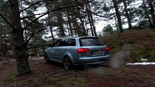 Audi A4 B7 Sline quattro OFF ROAD тест-драйв