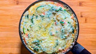 Healthy And Tasty - Egg Zucchini And Tomato Pie