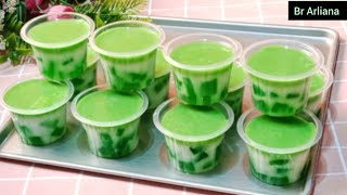 PUDING PALING LARIS, SUPER SEGAR & PRAKTIS || PUDING SUSU NUTRIJELL ALPUKAT ~ @arlianachannel8416