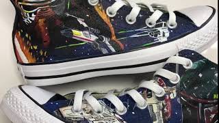 Star Wars inspired kids Converse