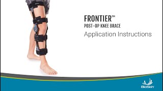 Frontier Knee Application Instructions