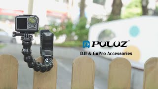 PULUZ Action Sports Cameras Jaws Flex Clamp Mount