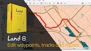 Discover Land 8: Edit waypoints, tracks and routes