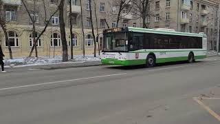 Автобусы ЛиАЗ 5292.22 030155 и ЛиАЗ 5292.22 030129 , по маршруту 176