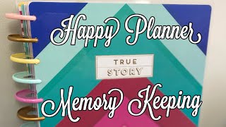 Happy Planner Memory Keeping (Why It Doesn't Work For Me)