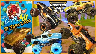 OOPS! all EL TORO LOCO | Monster Jam CRAZY Racing, Freestyle, Crashes, & High Speed Jumps | Ep #16