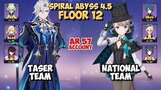 F2P Neuvilette Taser & F2P Lynette | Spiral Abyss 4.5