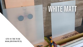 Тонировка стекол пленкой white matt, Беларусь,Минск.  ч.2