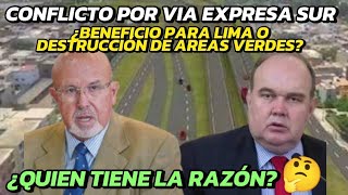 LÓPEZ ALIAGA defiende OBRA para MILLONES, pero...¿es un riesgo para surco?