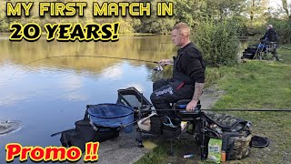 MY FIRST COARSE FISHING MATCH IN 20 YEARS !! A little teaser for you all! (PROMO)