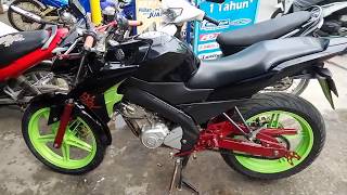 Yamaha Vixion New Ban depan Pakai Ukuran 110/70 17 dan Ban Belakang Ukuran 140/70-17