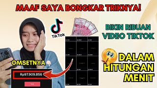 WOW! RIBUAN KONTEN TIKTOK GRATIS! AFFILIATE SIAP UPLOAD GRATIS TANPA RIBET EDIT - QUEEN TUTORIALKU