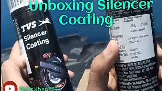 Silencer coating paint unboxing 🏍️😍😍🏍️