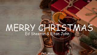 Ed Sheeran & Elton John - Merry Christmas (Lyrics) (Loop Video)