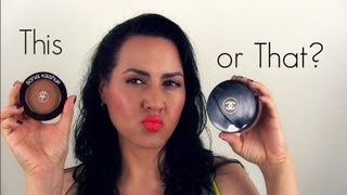 This or That? Soleil Tan De CHANEL VS. Sonia Kashuk Cream Bronzer