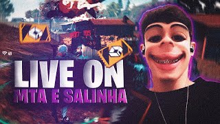 LIVE ON 🟣 JOGANDO FREE FIRE & MTA PC FRACO 🟣 JOGANDO 4X4 🟣 LIVE PIX NA TELA 🟣 JOGANDO COM INSCRITOS🟣