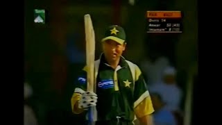 Saeed Anwar Batting vs Sri Lanka 1st ODI Sharjah ARY Gold Cup 2000-01