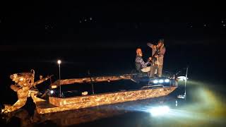 Bowfishing At Night With Excel, Mud Buddy and BPS