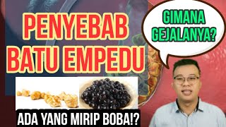 PENYEBAB BATU EMPEDU DAN GEJALA YANG DIRASAKAN