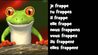 Conjugaison musicale # Indicatif Présent # Verbe = frapper