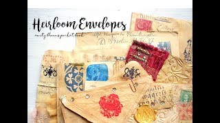 Heirloom Envelope Class | HOW TO CREATE | Envelope Art