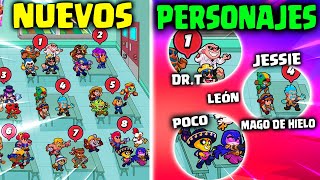 ¡5 NUEVOS PERSONAJES REVELADOS *LEON Y POCO* ! ✅😱|| Squad Busters