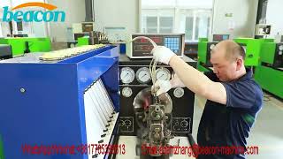 BEACON EURO II conventional mechanical diesel fuel injection pump test bench 12PSB with 12 cylinders