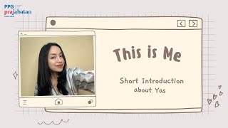 This Is Me || Short Introduction About Myself