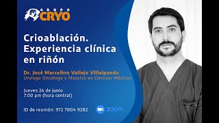 Resumen webinar "Crioablación, Experiencia clínica en riñón"