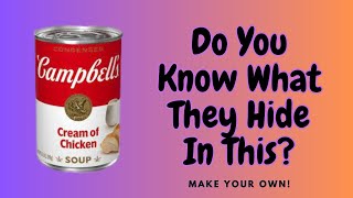 Shelf Stable Cream of Chicken Soup #prepping #pantry