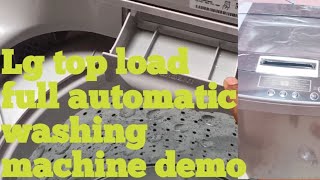 lg washing machine demo | fully automatic washing machine demo #trending #washing #video #tecnician