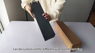 custom wine bag, factory wholesales, ZY Packaging.