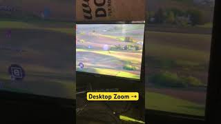 Computer desktop zoom in & out #computer #computer #computerknowledge