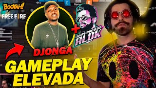 🔥 DJONGA AMASSANDO COM O ALOK NO FREE FIRE + CLASSIFICATÓRIAS CAMPEONATO DO ALOK 🔥