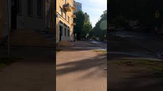 На велосипеде по городу / Cycling around the city