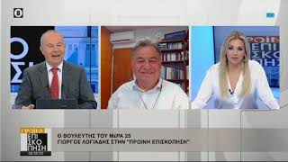 Πρωινή Επισκόπηση (13-3-2023) Γ. Λογιάδης