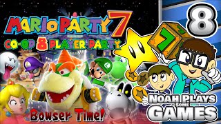 "BOWSER TIME!" - Mario Party 7: Co-Op Eight Player Party ~ Neon Heights - Part 8