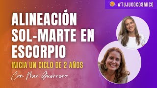 Conjunción Sol-Marte en Escorpio: La sombra como aliada en nuestro viaje heróico | Con Mar Guerrero