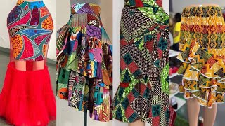 Ankara skirts styles inspo #africanfashion #ankarastyles #skirtstyling #youtubeshorts