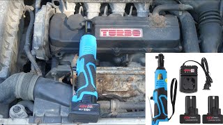 Akumuliatorinė terkšlė iš Kinijos / Cordless Electric Ratchet Wrench Tool