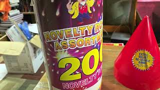 200 Piece novelty assortment