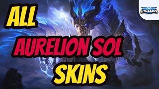 All Aurelion Sol Skins Spotlight League of Legends Skin Review