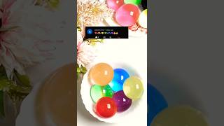 ❤️+🧡+💛+💚+🩵+💜 Tape Balloon DIY with giant Orbeez & Nanotape #shorts #diy #nanotape #satisfying #fun