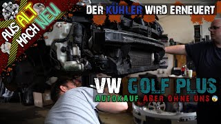 Golf Plus 2.0 FSI - Unser Kameramann Auto bekommt ein neuen Kühler! #viral #car #tutorial