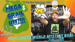 Insane! Funko Pop Smeye World $$500$$ Mystery Box MEGA GRAIL HIT!!! Must See!! Best pull of my life!