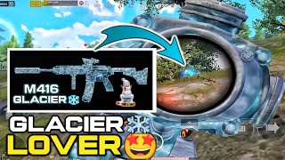 IS M416 GLACIER YOUR FAVORITE WEAPON OR NOT? ❄️😍| M416 GLACIER LEVEL 3 | GLACIER M416 UPGRADE | BGMI