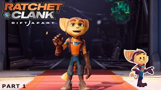 Ratchet & Clank: Rift Apart Gameplay Walkthrough Part 1 - Where are we?