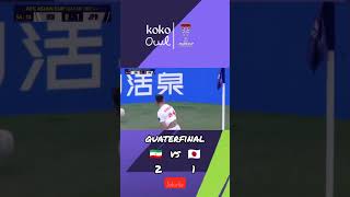 HIGHLIGHT IRAN VS JAPAN AFC ASIAN CUP 2023 QUATER FINALS #iranvsjapan #afcasiancup2024