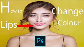 How to change lips colour in Photoshop cc